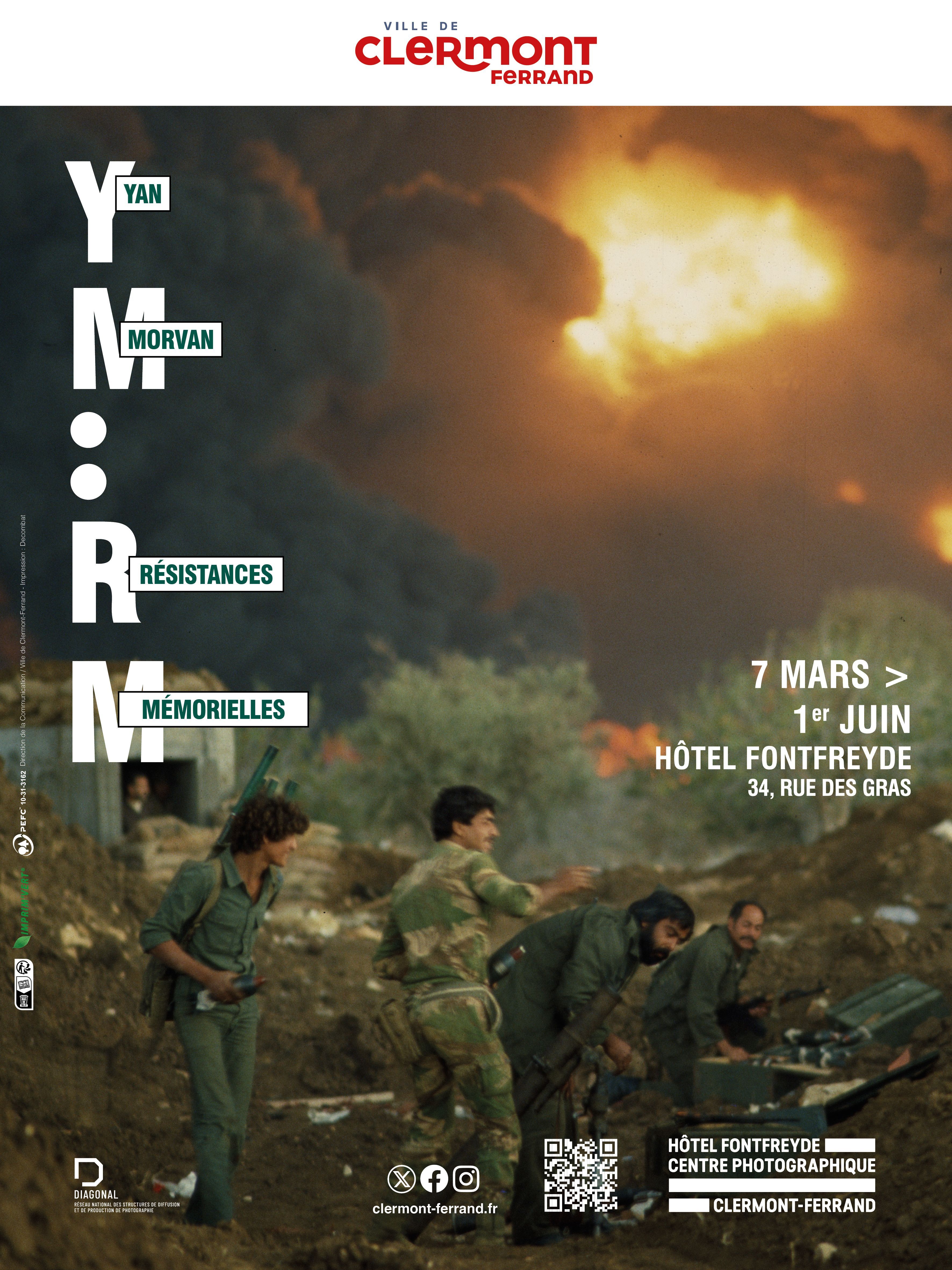 Yan Morvan Résistence mémorielles Du 7 mars au 1er juin 2024