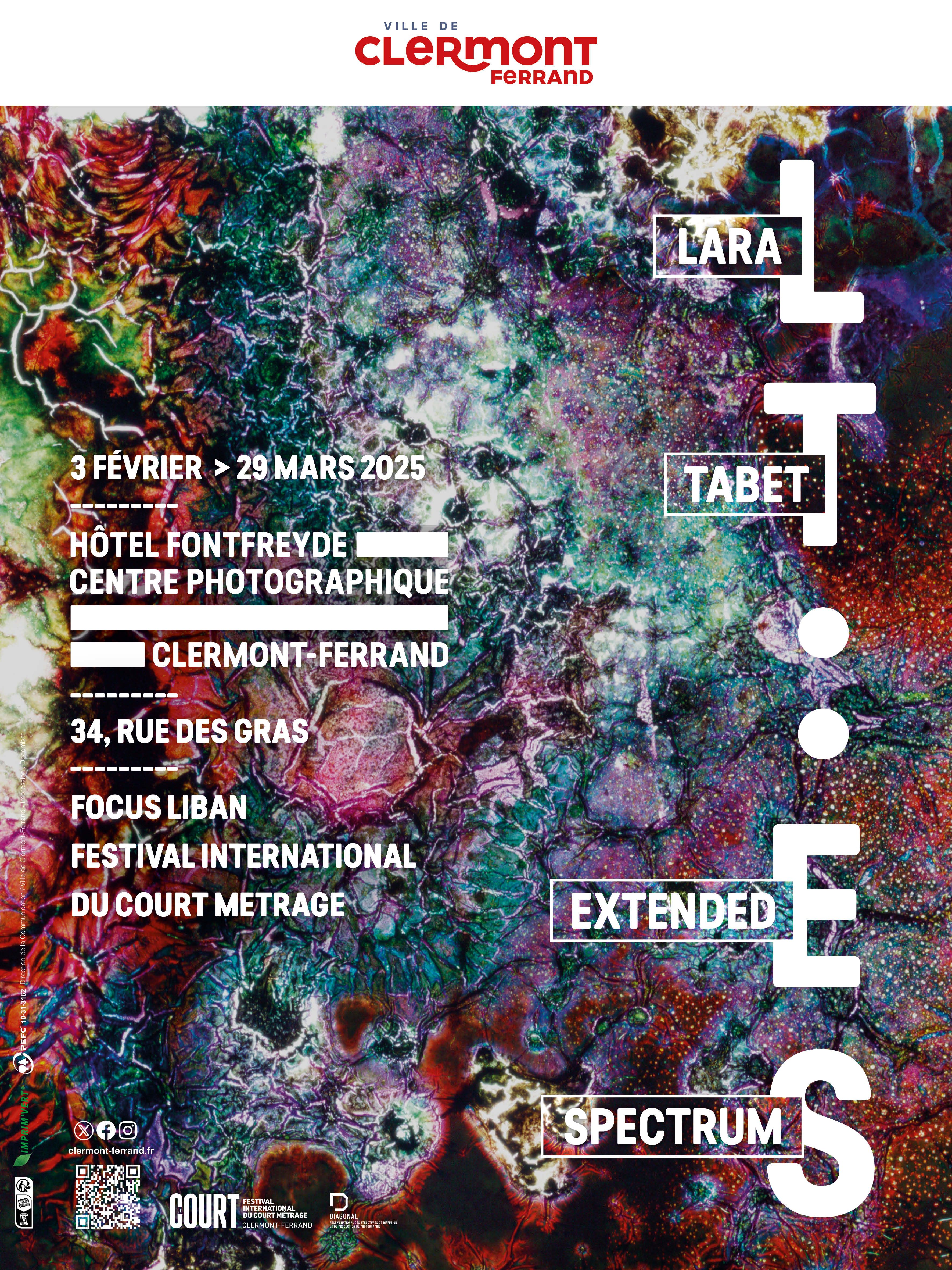 Lara Tabet Extended Spectrum Du 3 février au 29 mars 2025