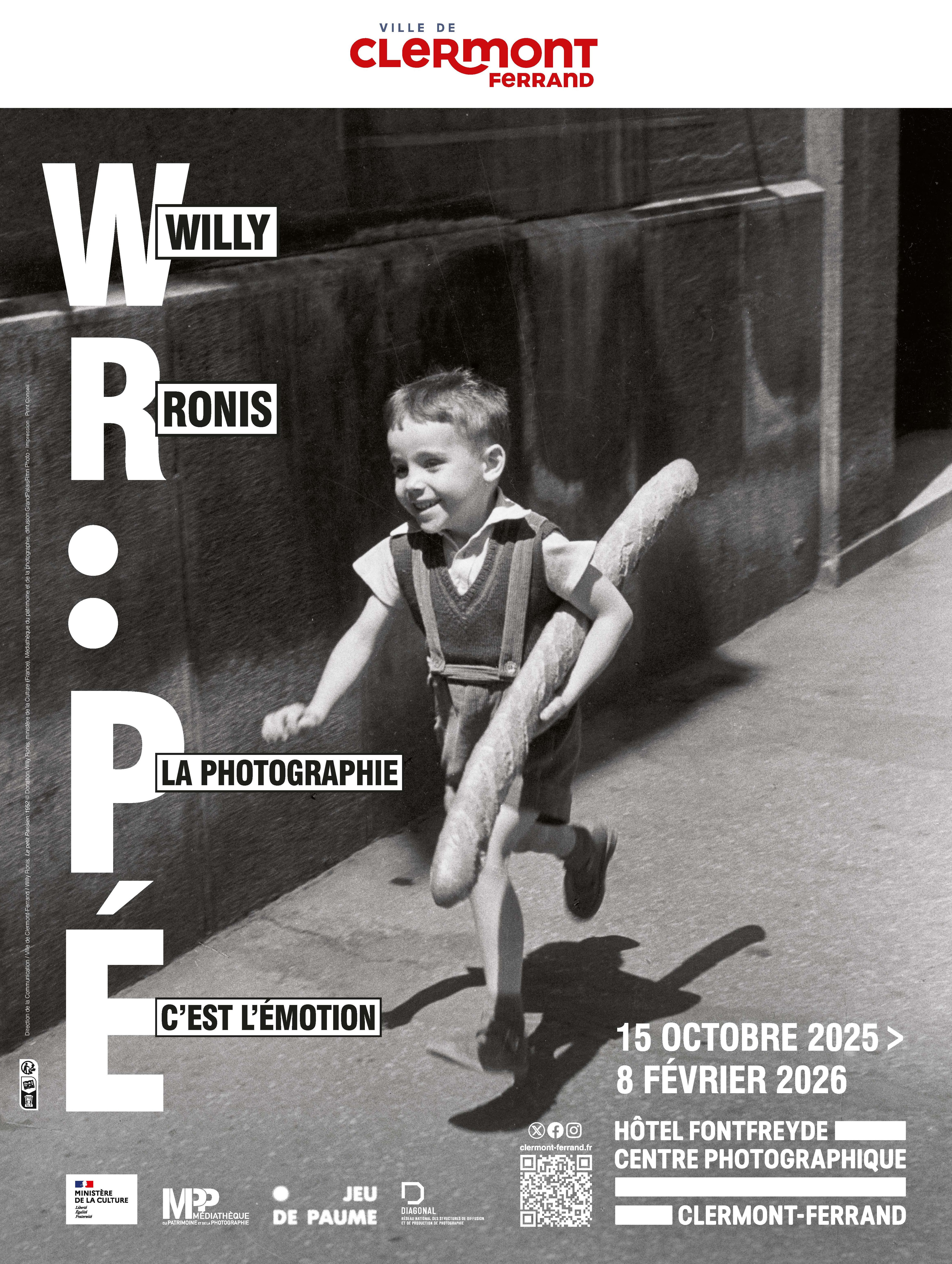 Willy Ronis La Photographie, c’est l’émotion Du 15 octobre 2025 au 8 février 2026