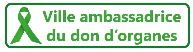 logo Ville ambassadrice du don d'organes