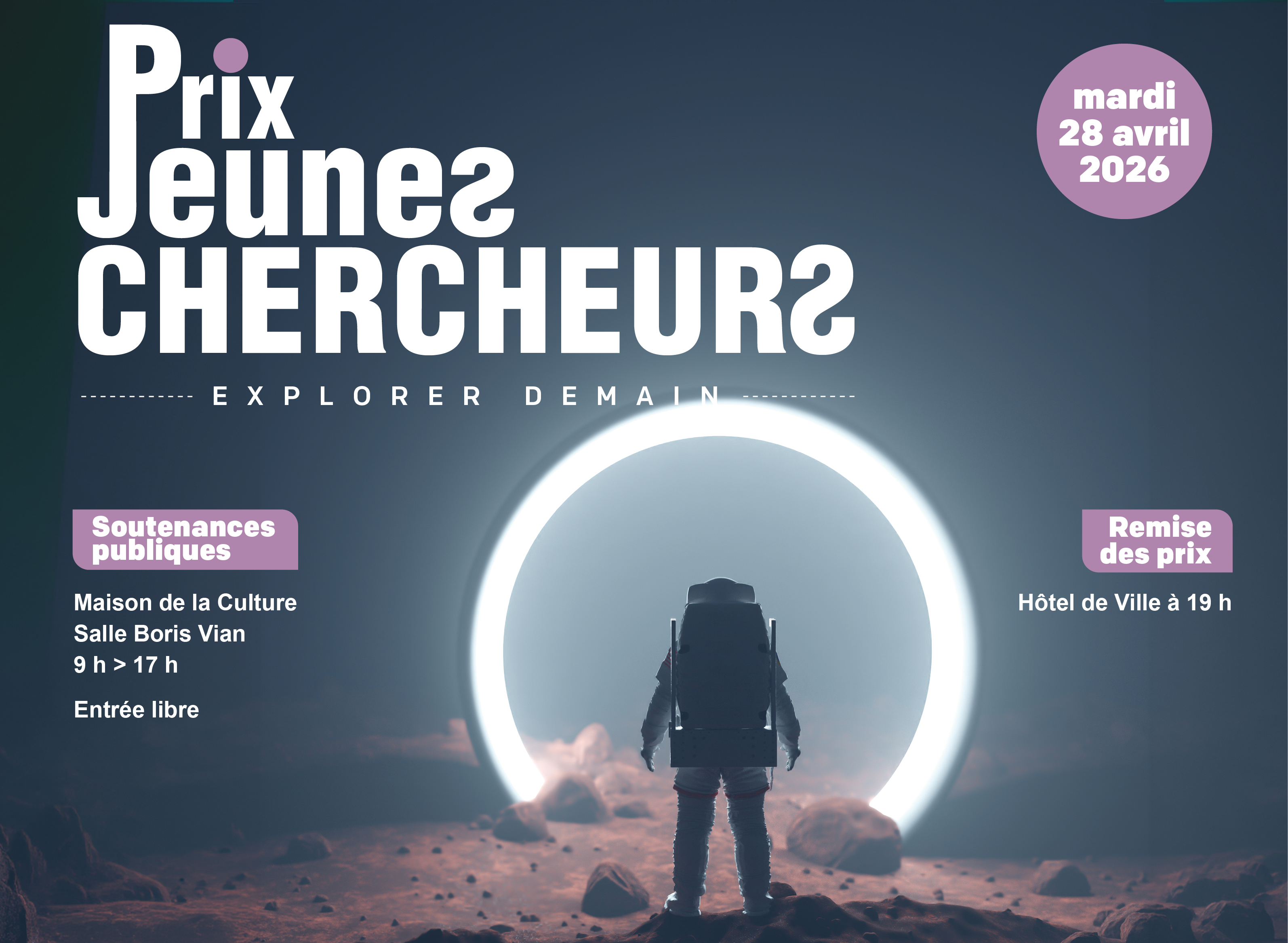 Prix jeune chercheur 2026