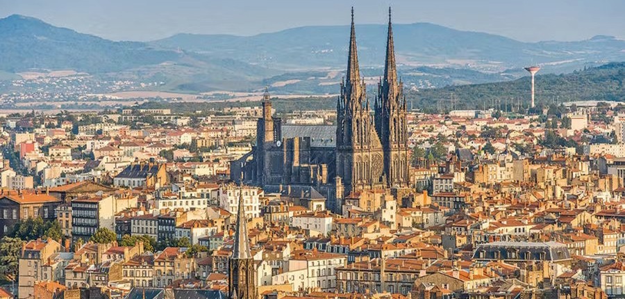 Vue ville de Clermont-Ferrand