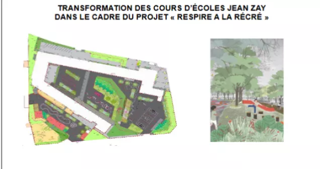 attribution d'une subvention pour la végétalisation d'un cour d'école