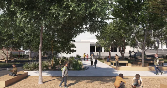 Attribution d'une subvention pour la végétalisation de la cour de l’école Jean Butez