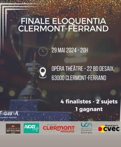 Finale Eloquentia à Clermont-Ferrand