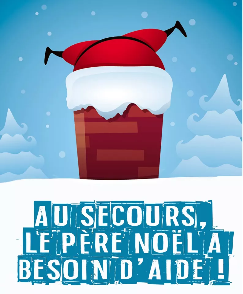 Au secours, le Père Noël a besoin d'aide ! 