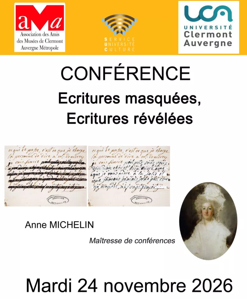 Écritures masquées/Écritures révélées