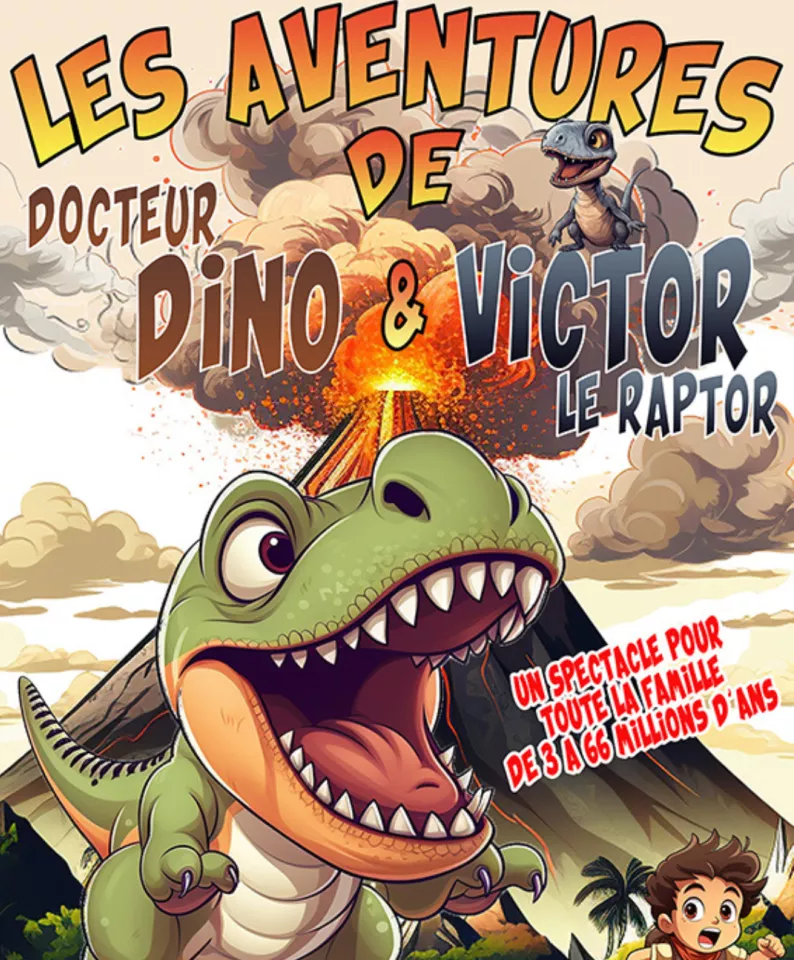 Les aventures de Docteur Dino et Victor le Raptor