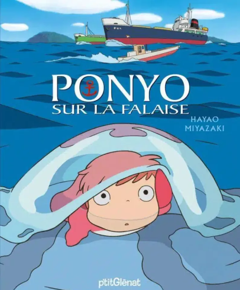 Ponyo sur la falaise