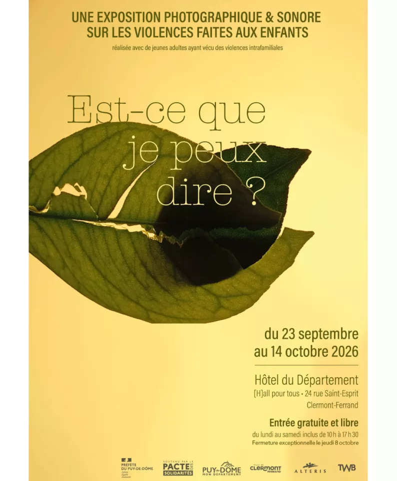  Est-ce que je peux dire ? Expositions