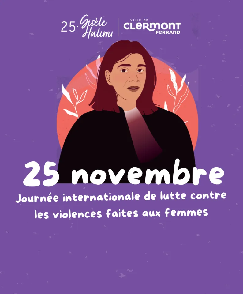 25 novembre :  Journée internationale de lutte contre les violences faites aux femmes