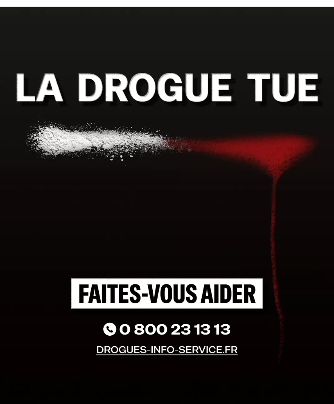 Visuel campage contre la drogue - clermont-ferrand - novembre 2025
