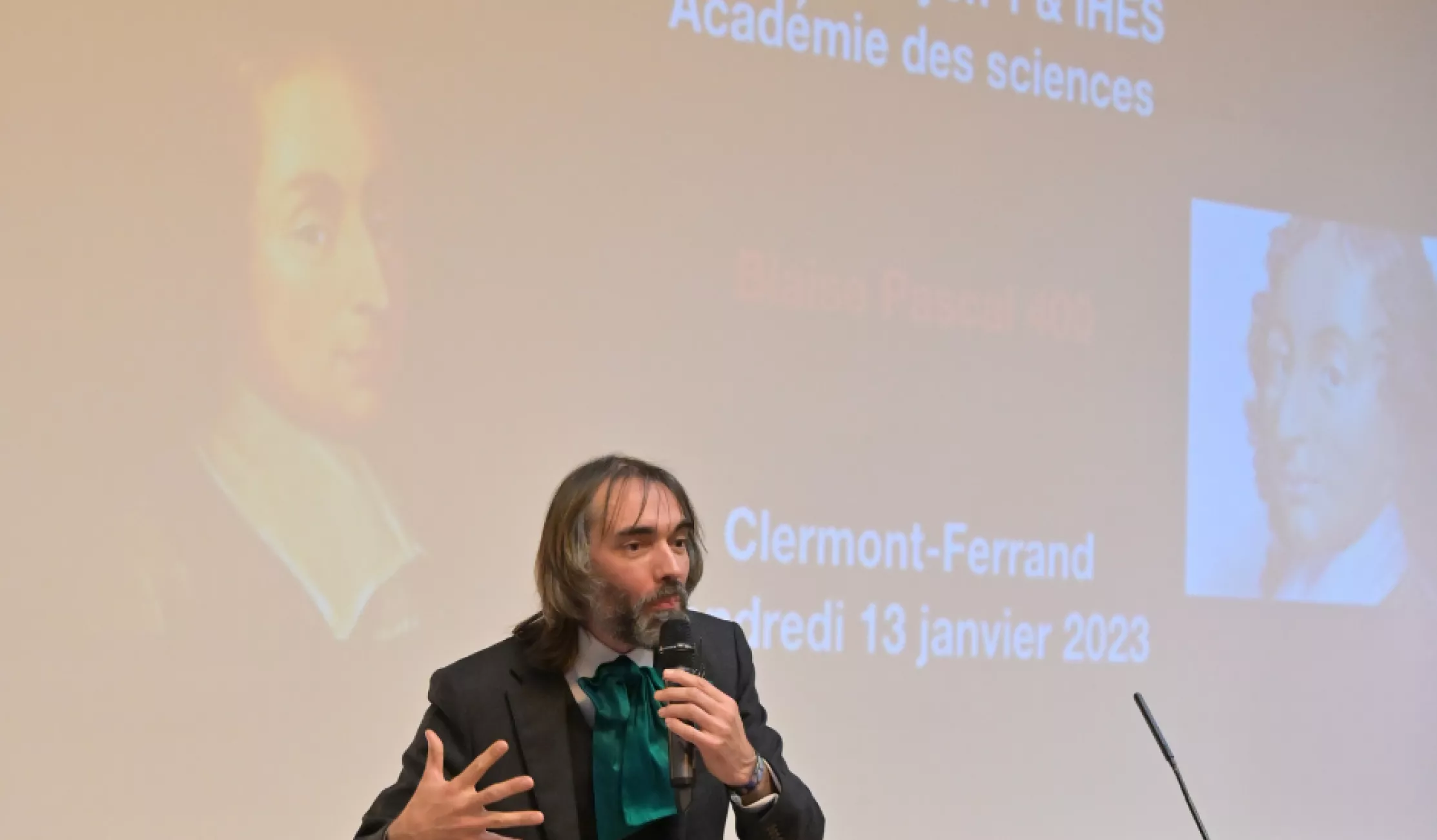 Blaise Pascal - Conférence Cédric Villani