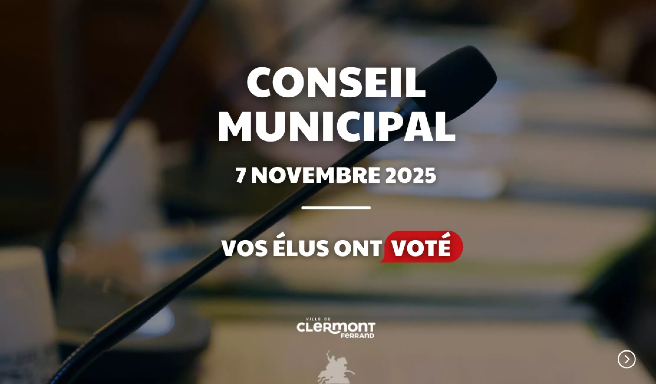 Compte rendu Conseil Municipal Novembre 2025