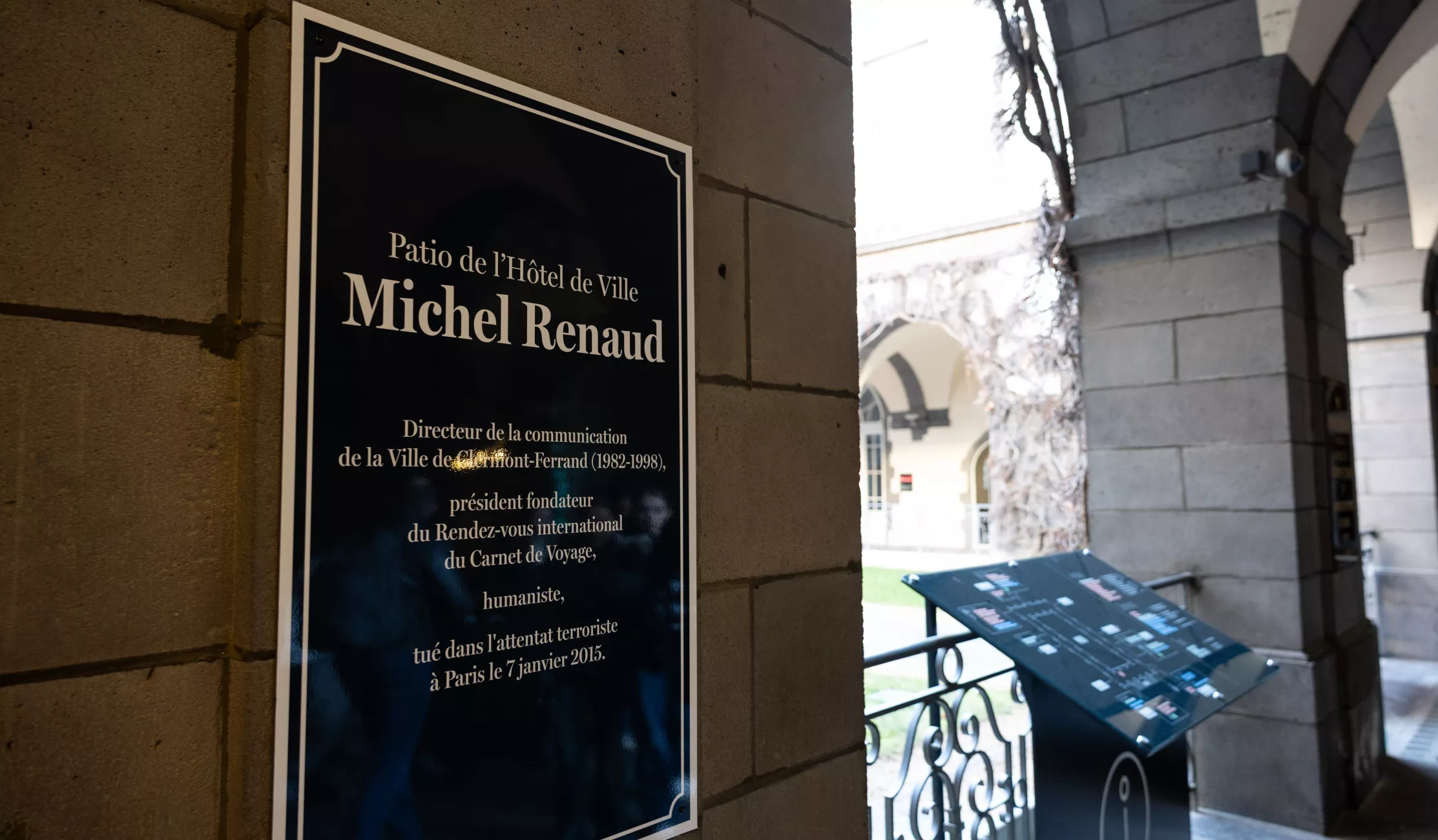 Hommage à Michel Renaud 7 janvier 2026 (c)Ville de Clermont-Ferrand