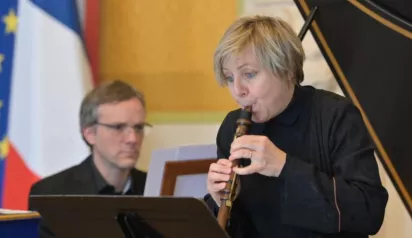  Violon baroque, Olivier Baraud Chalumeau, Béatrice Berne Clavecin et orgue, Olivier Salandini