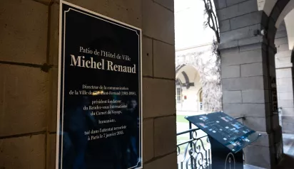 Hommage à Michel Renaud 7 janvier 2026 (c)Ville de Clermont-Ferrand