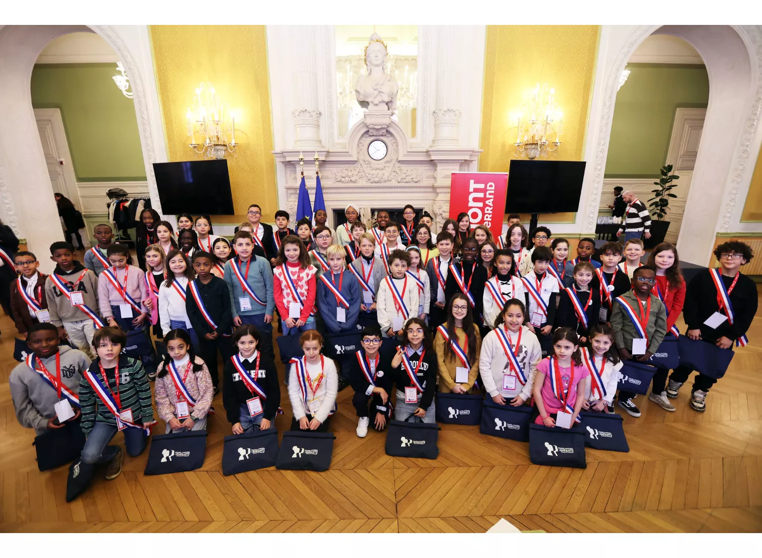 Deuxième cohorte Conseil municipal des Enfants ©Ville de Clermont-Ferrand - Sandrine CHAPUIS(2)